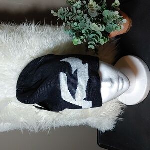 NWT MEN'S BLACK & WHITE RIDE SNOWBOARDS BEANIE/HAT